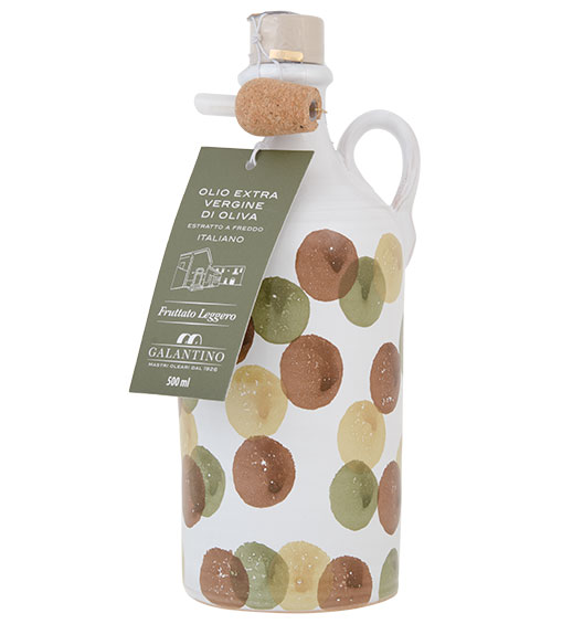 Olivenöl Tonkrug Big Bubbles Gelb